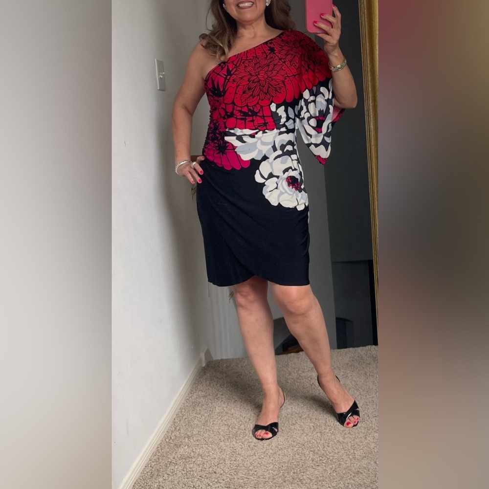 Very unique and happy dress!